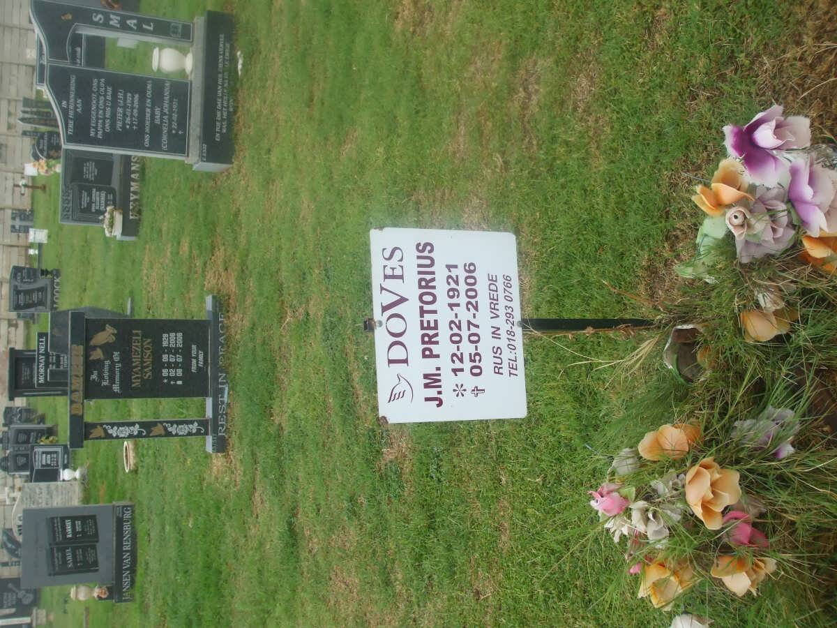 PRETORIUS J.M. 1921-2006