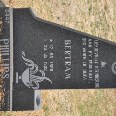PHILLIPS Bertram 1909-1992