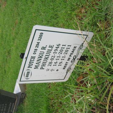 PHUKUILE Manku R. 1946-2011