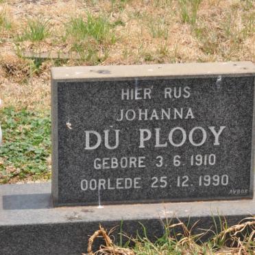 PLOOY Johanna, du 1910-1990