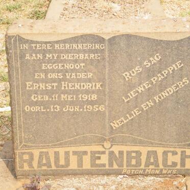 RAUTENBACH Ernst Hendrik 1918-1956