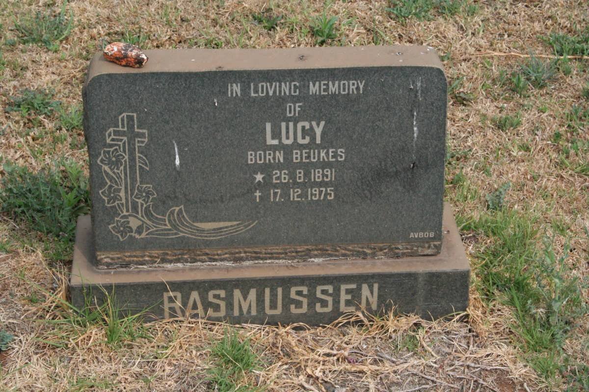 RASMUSSEN Lucy nee BEUKES 1891-1975