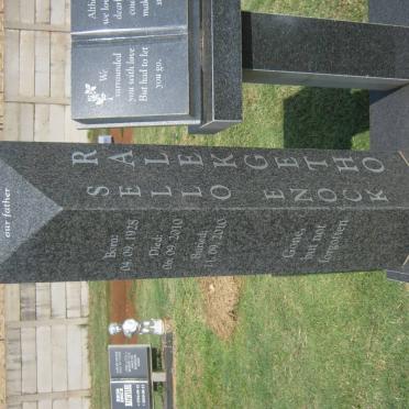 RALEKGETHO Sello Enock 1928-2010