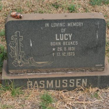 RASMUSSEN Lucy nee BEUKES 1891-1975