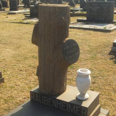 RAUBENHEIMER Violet 1903-1983