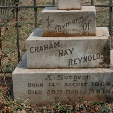 REYNOLDS Graham Ray 1864-1914