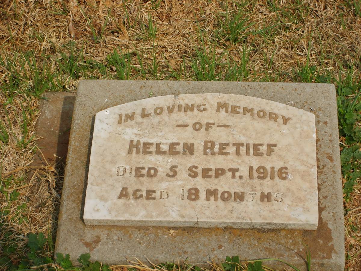 RETIEF Helen -1916