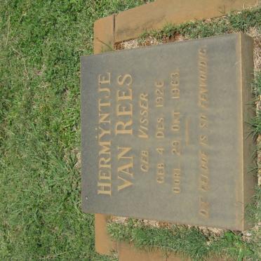 REES Hermÿntje, van nee VISSER 1926-1963