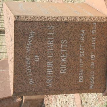 RICKETTS GRAVE