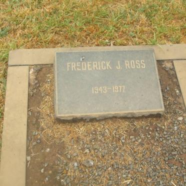 ROSS Frederick J. 1943-1977