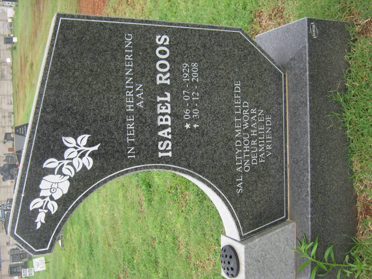 ROOS Isabel 1929-2008