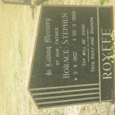 ROYFFE Horace Stephen 1907-1968