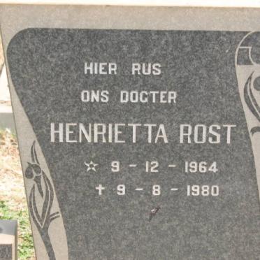 ROST Henrietta 1964-1980