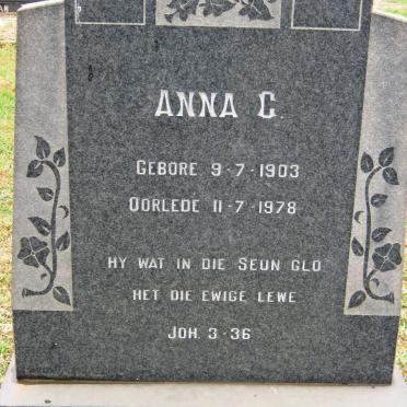 ROSSOUW Anna C. 1903-1978