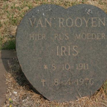 ROOYEN Iris, van 1911-1976