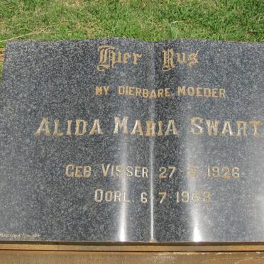 SWART Alida Maria nee VISSER 1926-1968