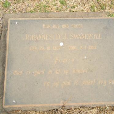SWANEPOEL Johannes D.J. 1907-1952