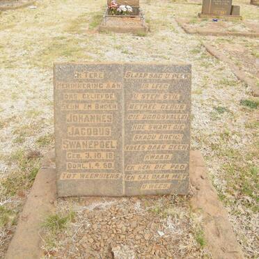 SWANEPOEL Johannes Jacobus 1918-1950