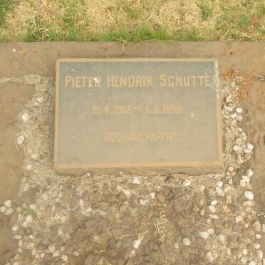 SCHUTTE Pieter Hendrik 1912-1958