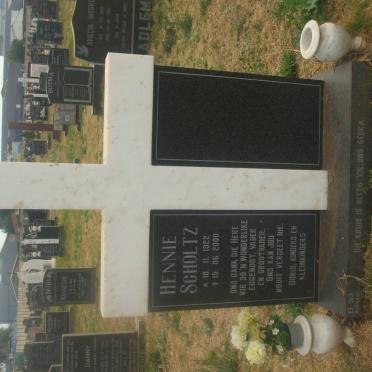 SCHOLTZ Hendrik Johannes Smit 1922-2000