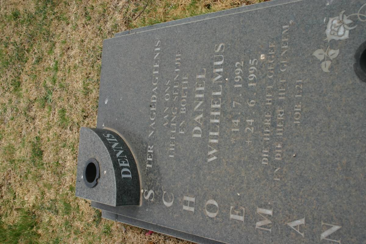 SCHOEMAN Daniel Wilhelmus 1992-1995