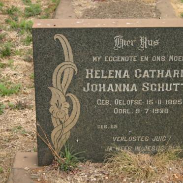 SCHUTTE Helena Catharina Johanna nee OELOFSE 1885-1938