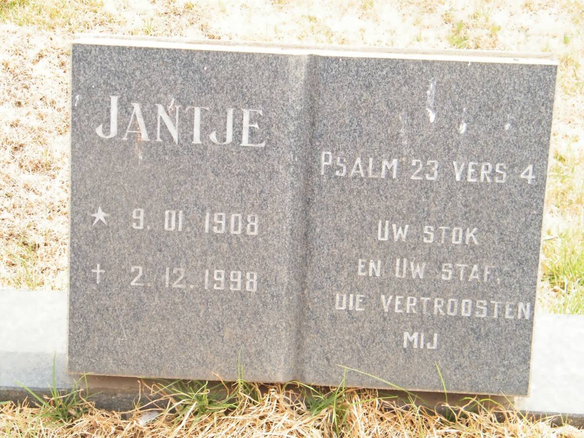 SCHOONHOVEN Jantje 1908-1998