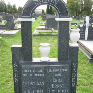 SIMON Christiaan 1970-1994 :: SIMON Erich Ernst 1943-