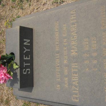 STEYN Elizabeth Margaretha 1889-1983