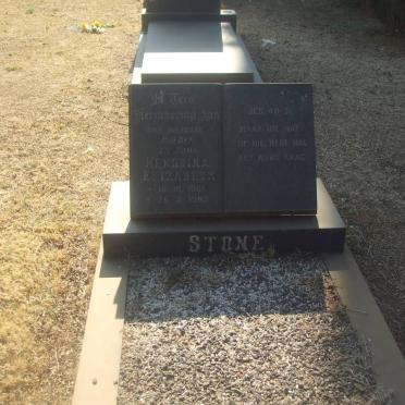 STONE Hendrina Elizabeth 1901-1983