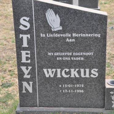STEYN Wickus 1972-1996