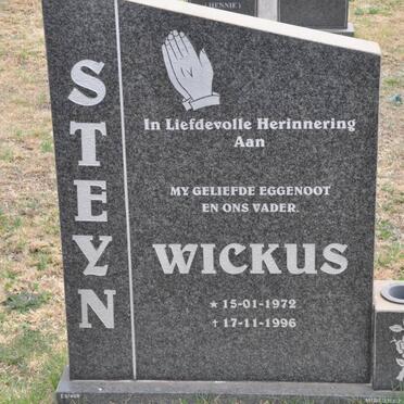 STEYN Wickus 1972-1996