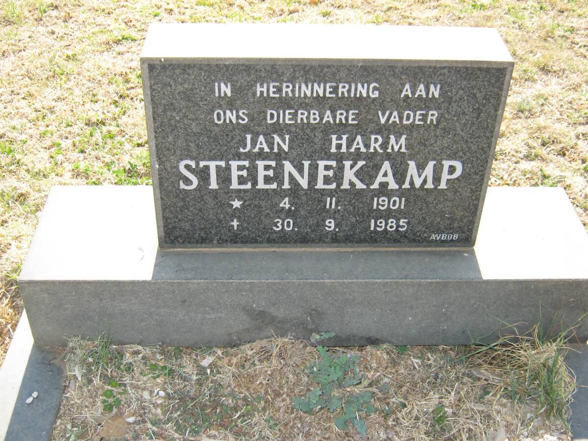STEENEKAMP Jan Harm 1901-1985