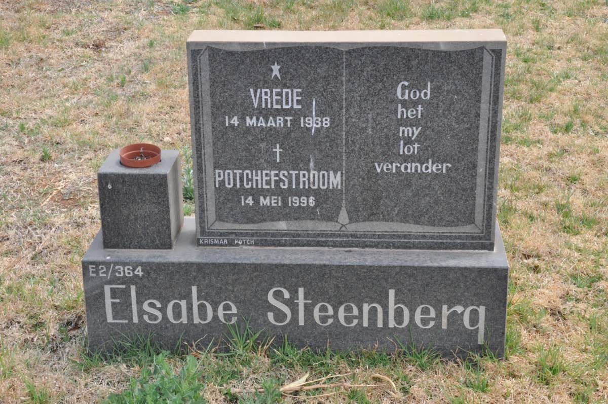 STEENBERG Elsabe 1938-1996