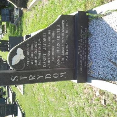 STRYDOM Daniël Jacobus 1906-1988 &amp; Anna Margaretha JANSEN VAN RENSBURG 1907-1997