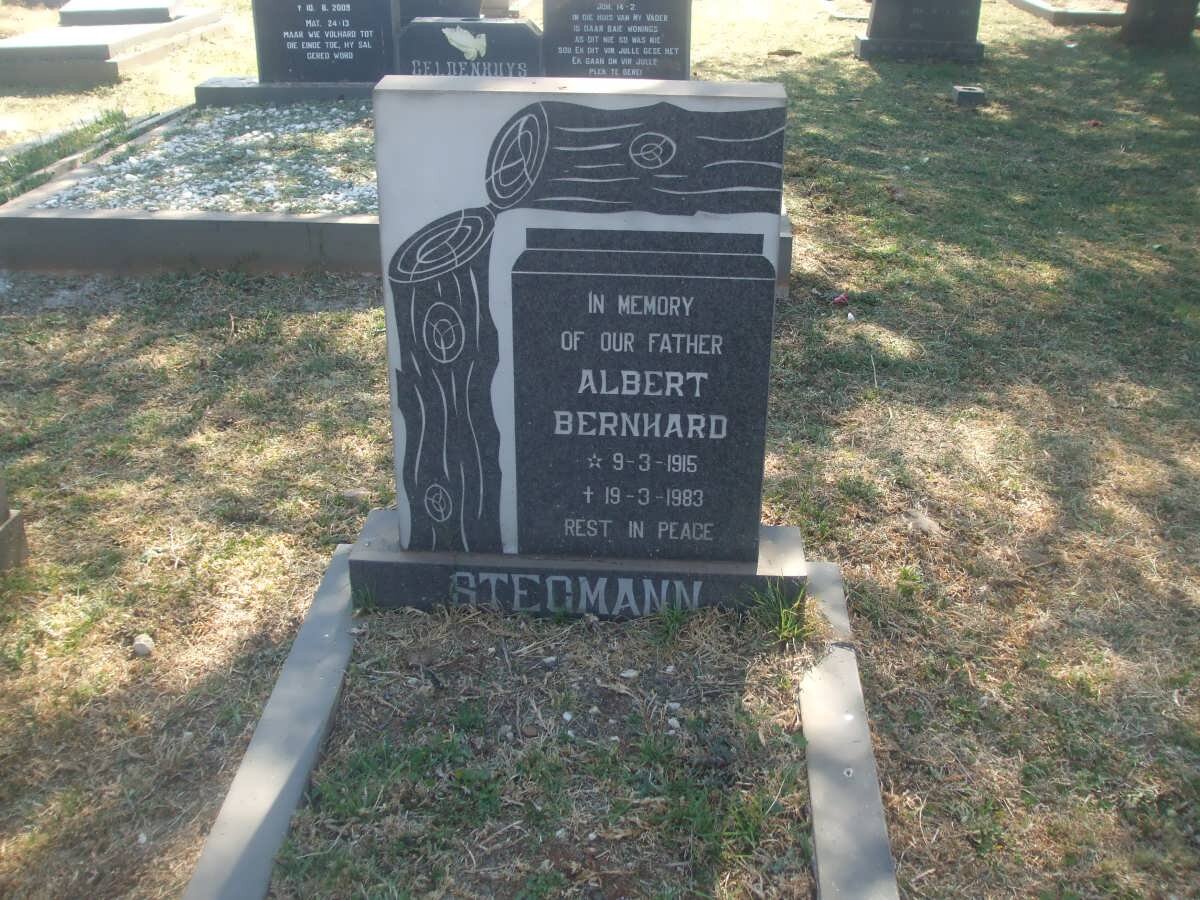 STEGMANN Albert Bernhard 1915-1983