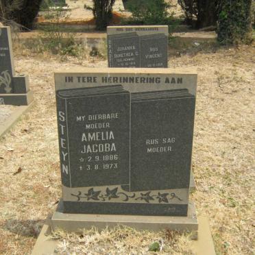 STEYN Amelia Jacoba 1886-1973