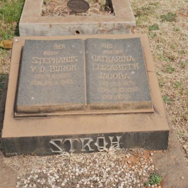 STRÖH Stephanus v.d. Burgh 1867-1940 &amp; Catharina Elizabeth Jacoba 1871-1962