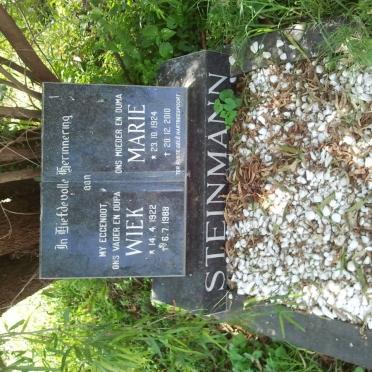 STEINMANN Wiek 1922-1988 &amp; Marie 1924-2010