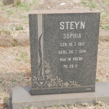 STEYN Sophia 1913-1974