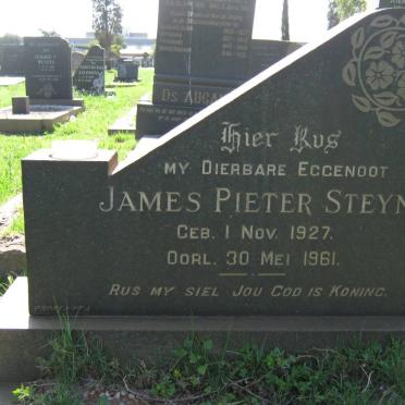 STEYN James Pieter 1927-1961