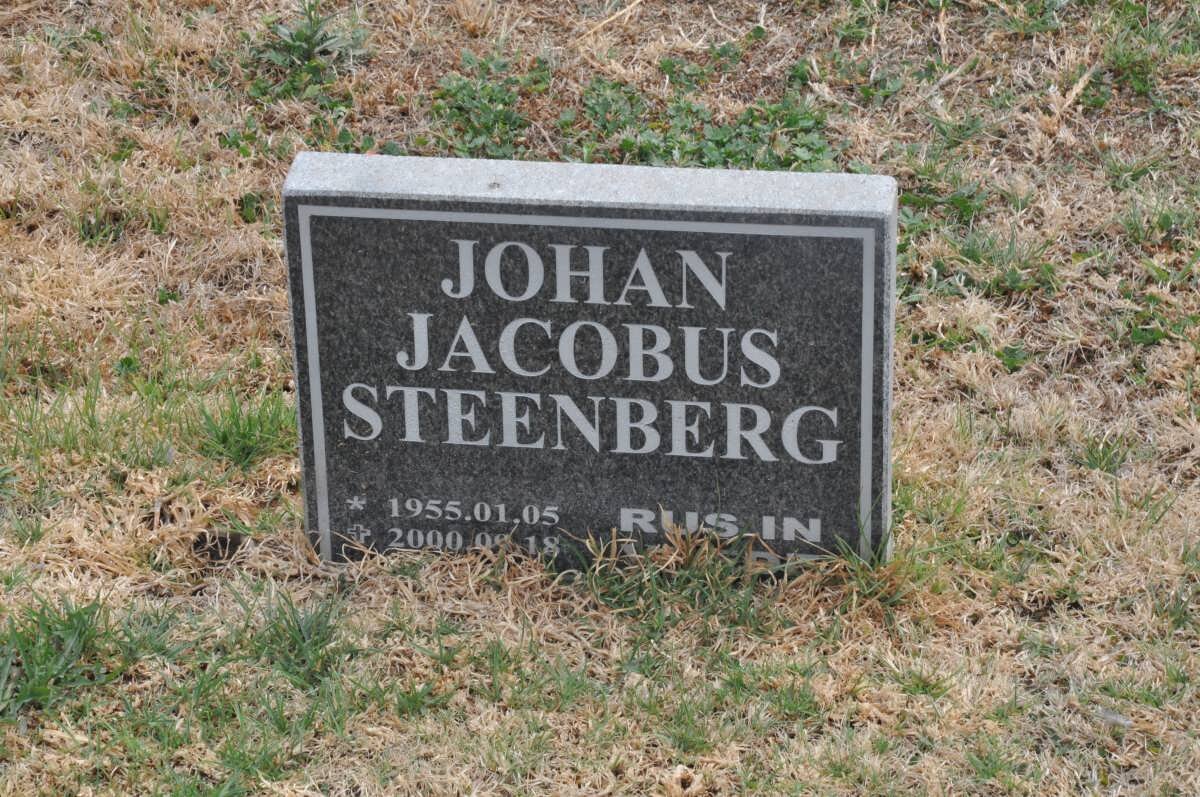 STEENBERG Johan Jacobus 1955-2000