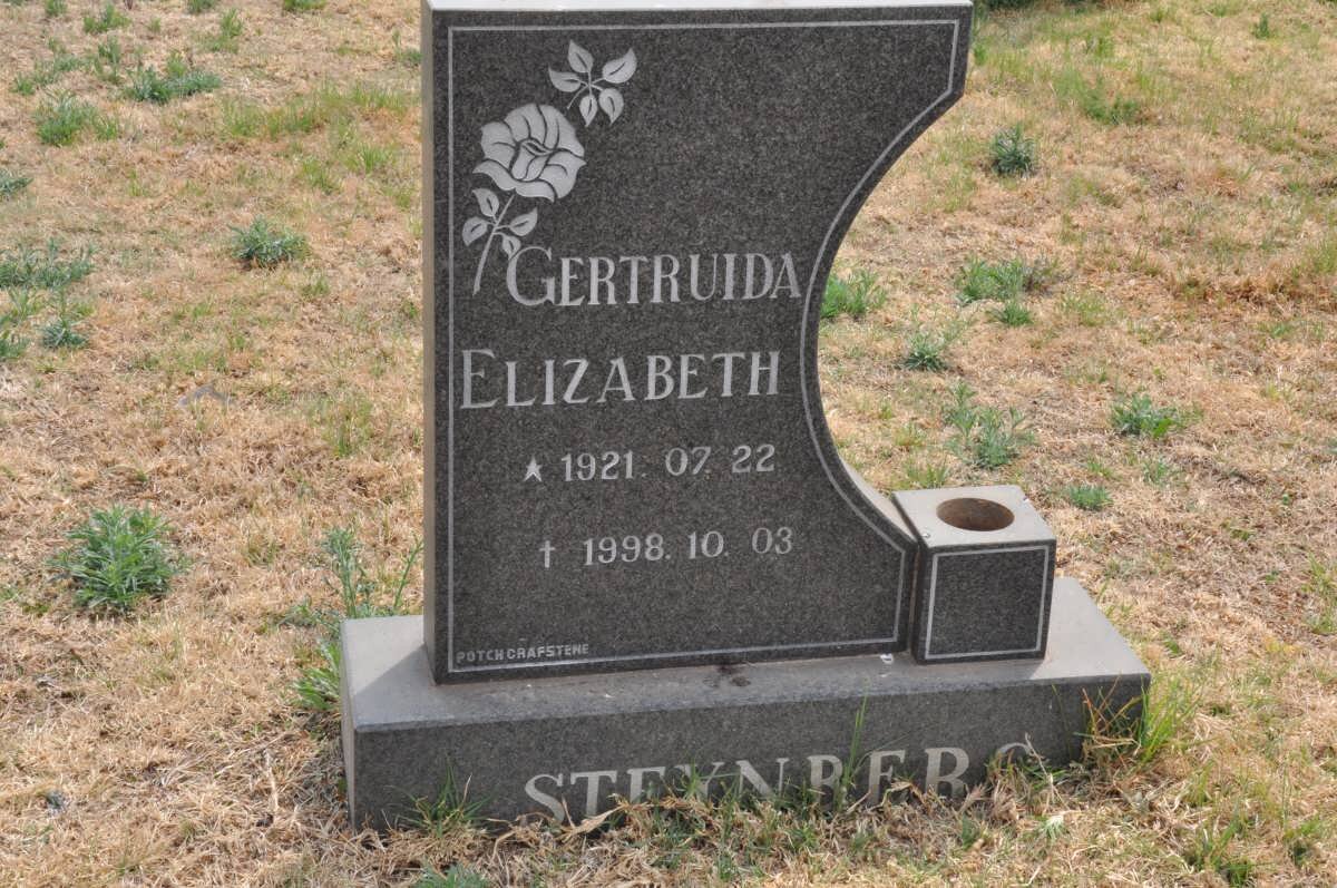 STEYNBERG Gertruida Elizbeth 1921-1998