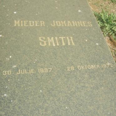 SMITH Mieder Johannes 1897-1972