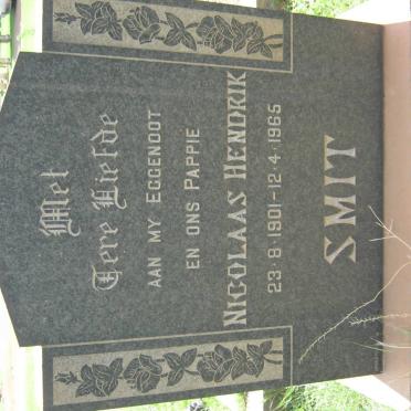 SMIT Nicolaas Hendrik 1901-1965