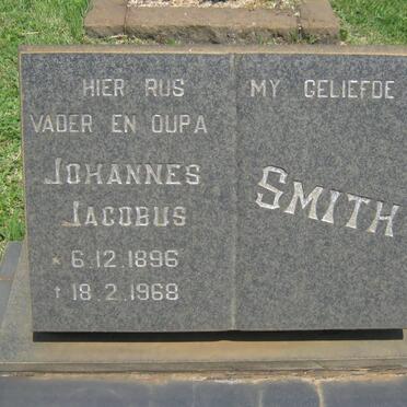 SMITH Johannes Jacobus 1896-1968