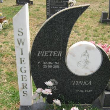 SWIEGERS Pieter 1941-2001 &amp; Tinka 1942-