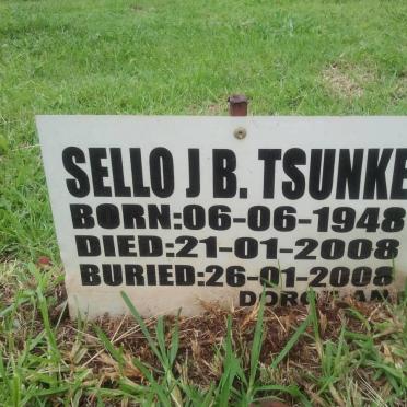 TSUNKE Sello J.B. 1948-2008