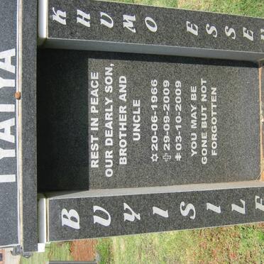 TYATYA Buyisile Humo Esseu 1966-2009