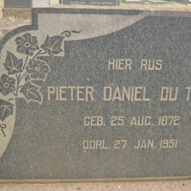 TOIT Pieter Daniel, du 1872-1951